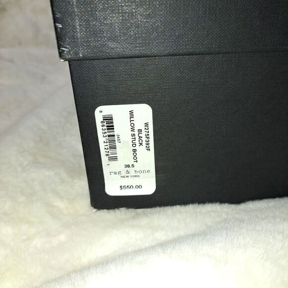 NIB Rag & Bone Willow Studded leather Boots - Picture 7 of 16